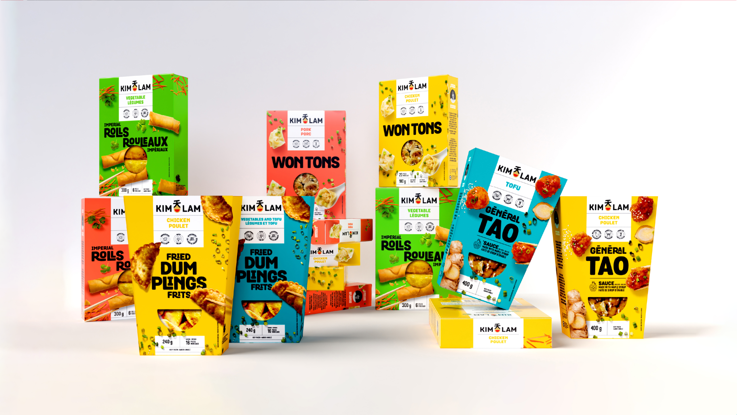 Kim Lam emballage produits design